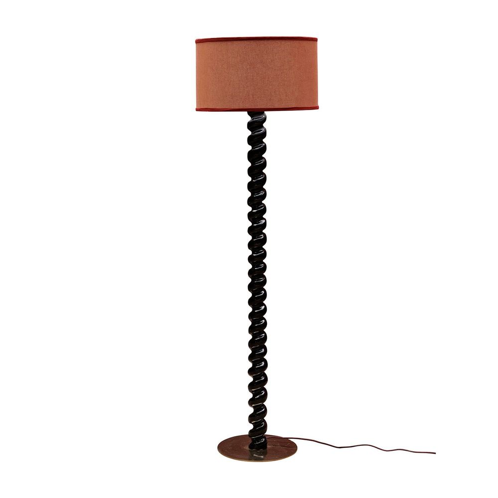 Floor lamps - Floor lamp Black Swirl - CHEHOMA