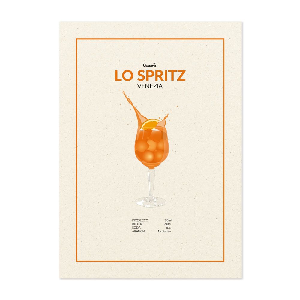 Poster - Lo Spritz - GUZZERIE
