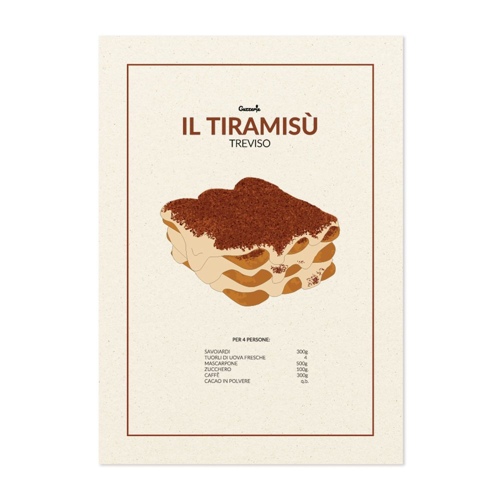 Poster - Il Tiramisù - GUZZERIE