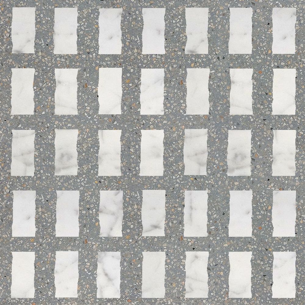 Indoor floor coverings - AUTHENTIC TERRAZZO ROMA - CARODECO CARREAUX CIMENT, TERRAZZO ETC...
