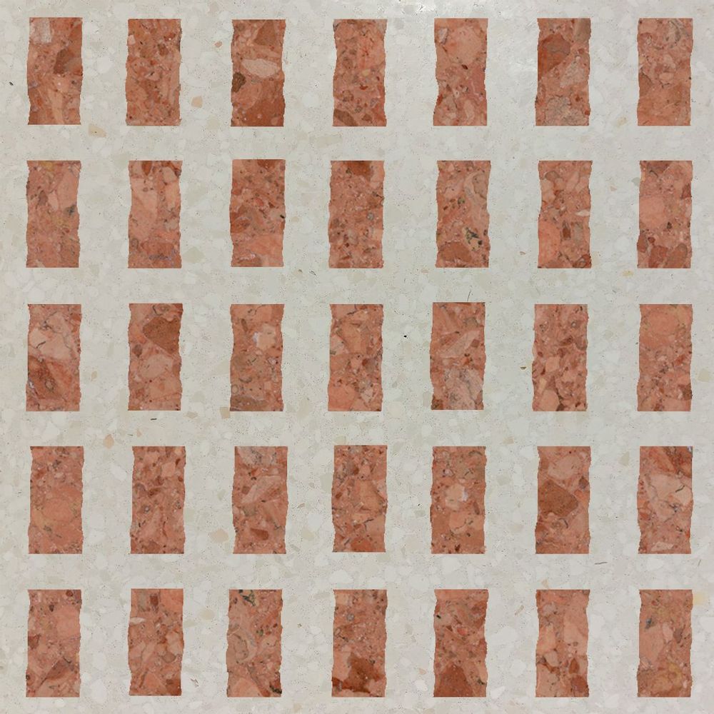 Indoor floor coverings - AUTHENTIC TERRAZZO ROMA - CARODECO CARREAUX CIMENT, TERRAZZO ETC...