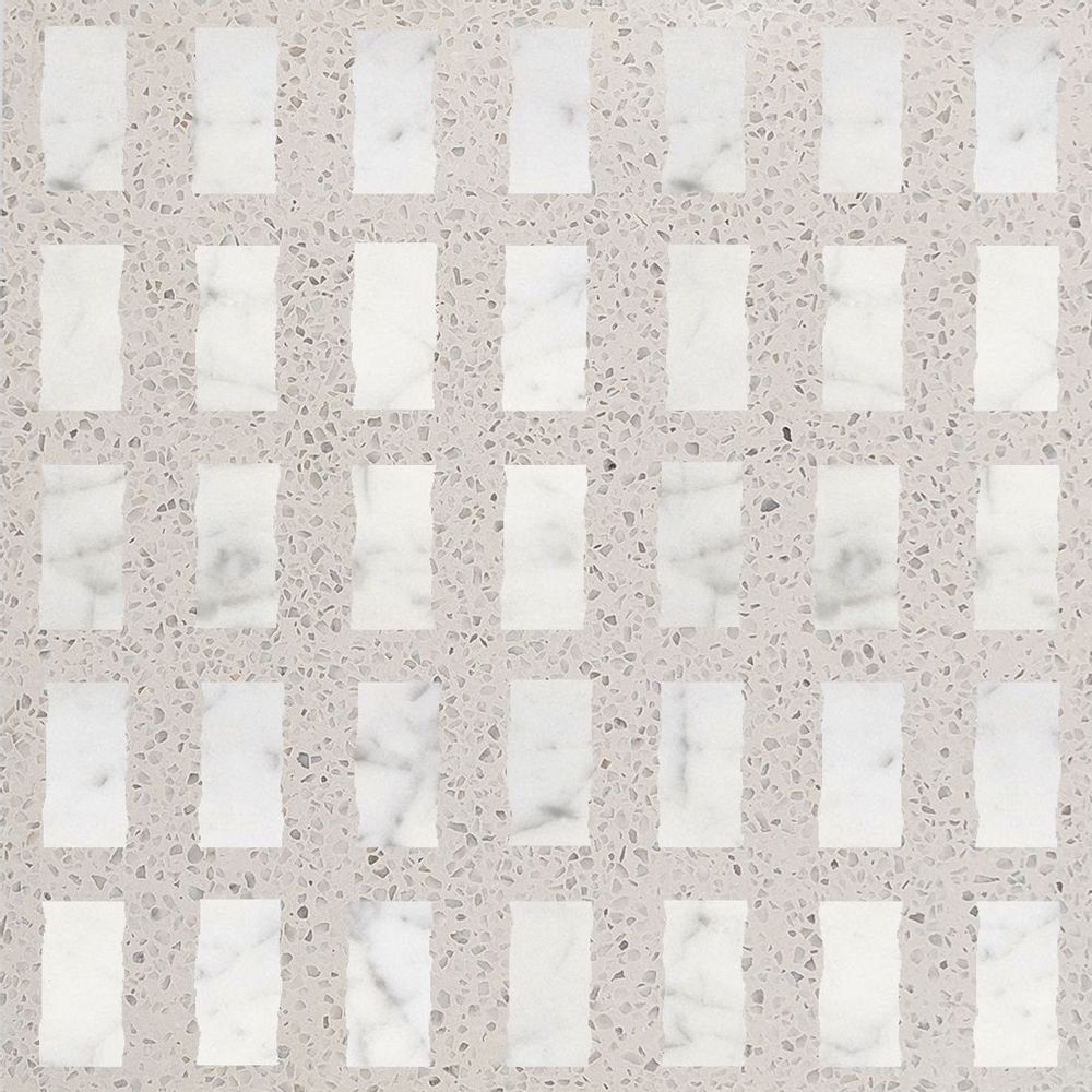 Indoor floor coverings - AUTHENTIC TERRAZZO ROMA - CARODECO CARREAUX CIMENT, TERRAZZO ETC...