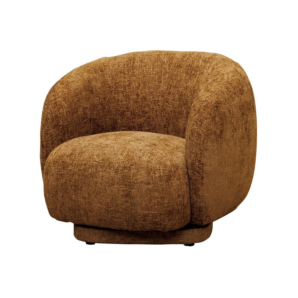 Armchairs - Brown swivelling armchair Moeraki - CHEHOMA