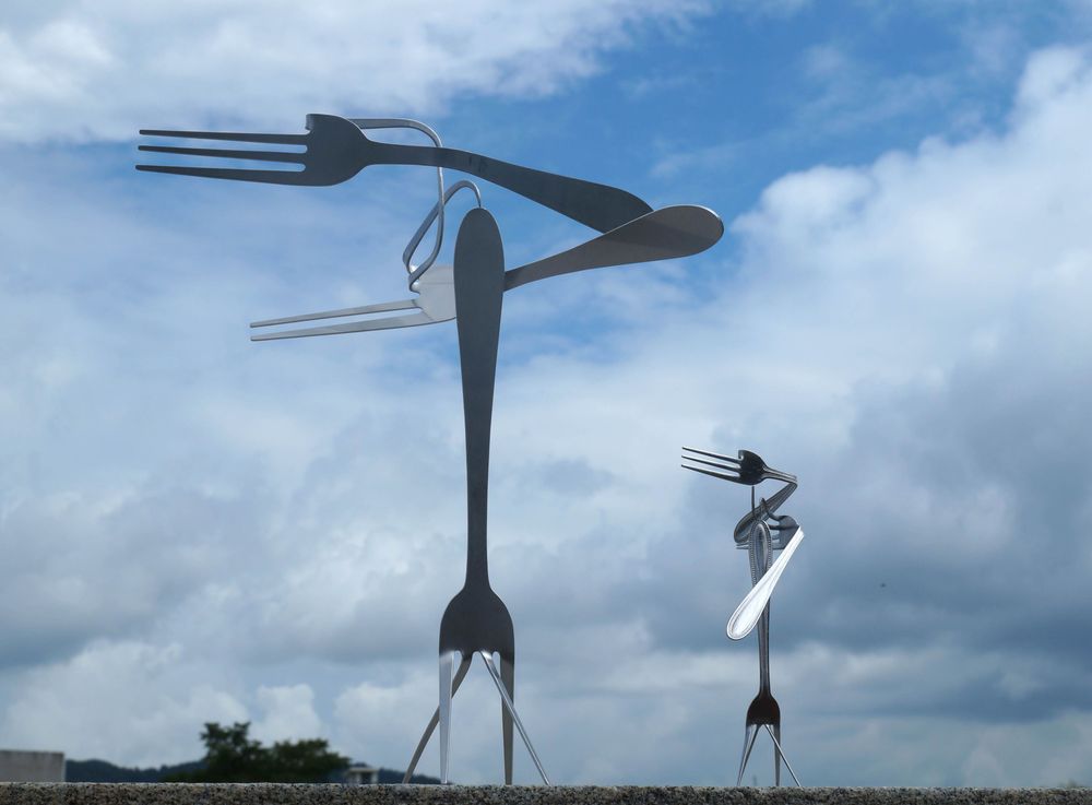 Sculptures, statuettes and miniatures - fork - KEIICHI SAITO BY ARTY ARTY