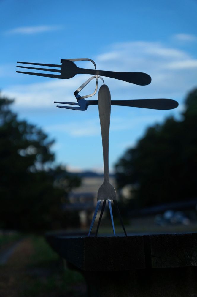 Sculptures, statuettes and miniatures - fork - KEIICHI SAITO BY ARTY ARTY