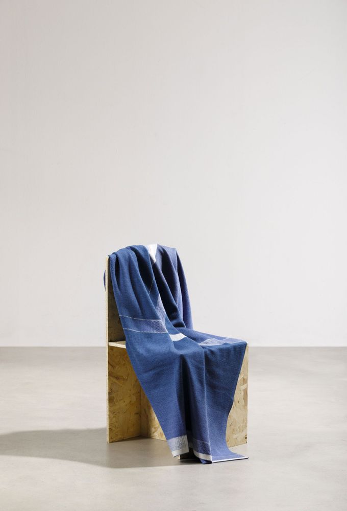 Throw blankets - MADORI AO - LANIFICIO  LEO - SINCE 1873
