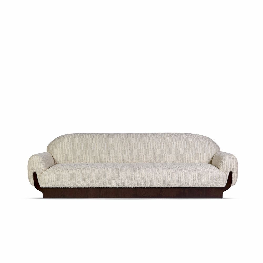 Sofas - Copacabana Sofa in Darkened Wood Base - DUISTT