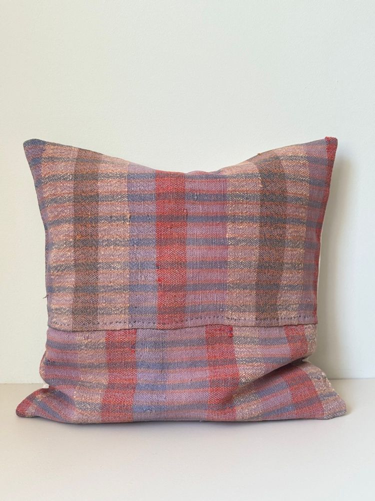 Coussins textile - COUSSIN vintage tissé à la main 50 x 50 - Pièces uniques - STUDIO AUGUSTIN