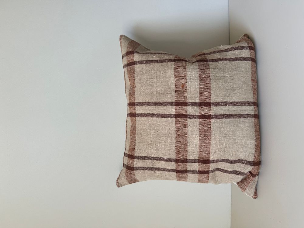 Coussins textile - COUSSIN vintage tissé à la main 50 x 50 - Pièces uniques - STUDIO AUGUSTIN