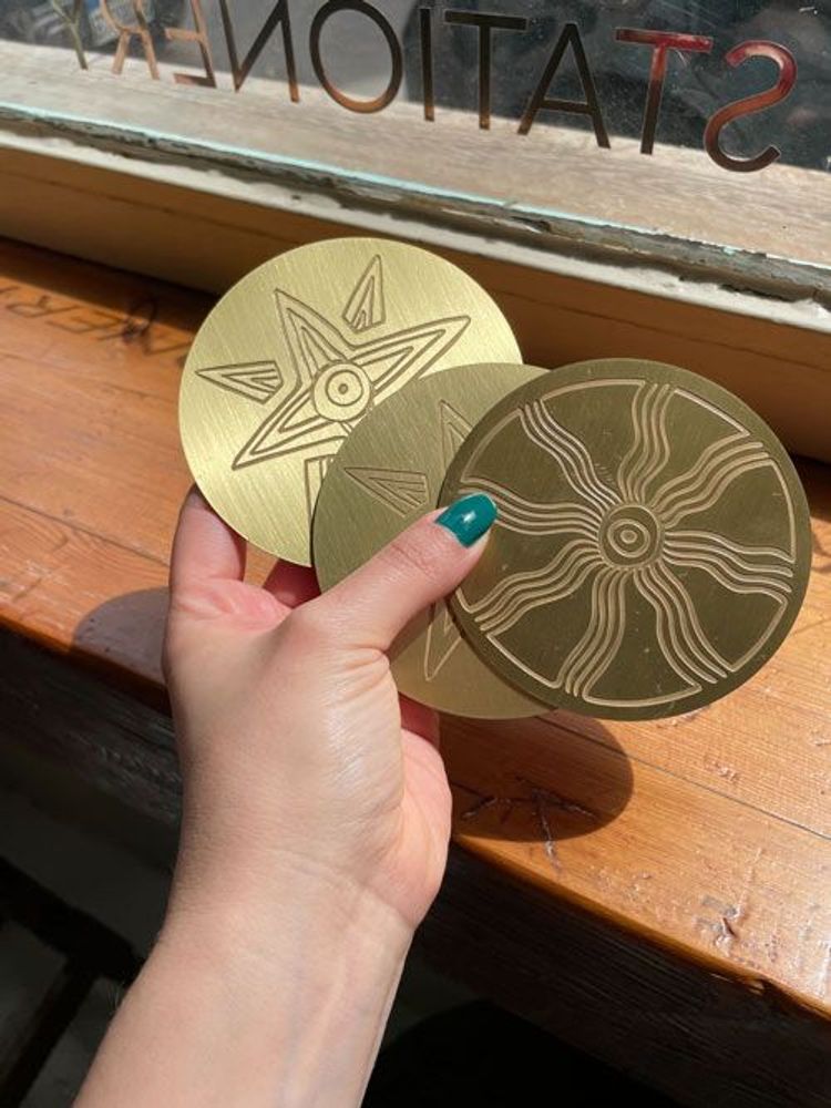 Assiettes au quotidien - ASTRES | Sous-verres - ZENOBIE