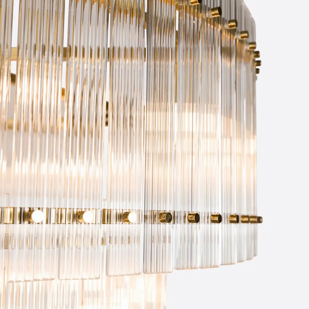 Ceiling lights - Grande Double San Francisco Chandelier - PURE WHITE LINES EUROPE