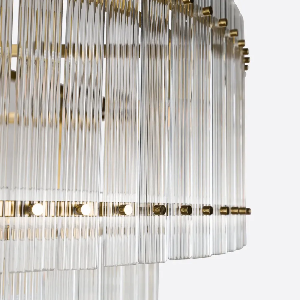 Ceiling lights - Grande Double San Francisco Chandelier - PURE WHITE LINES EUROPE
