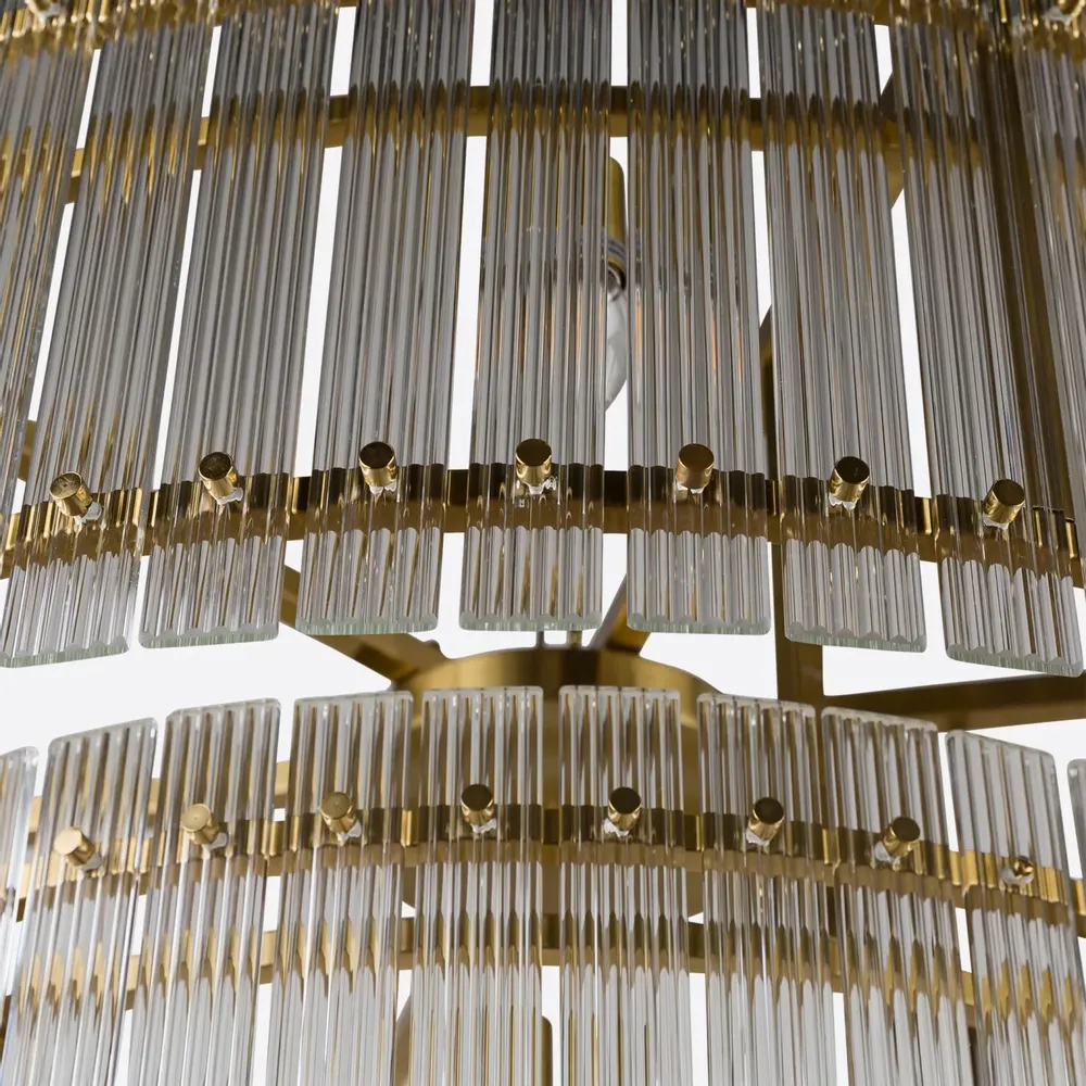 Ceiling lights - Grande Double San Francisco Chandelier - PURE WHITE LINES EUROPE