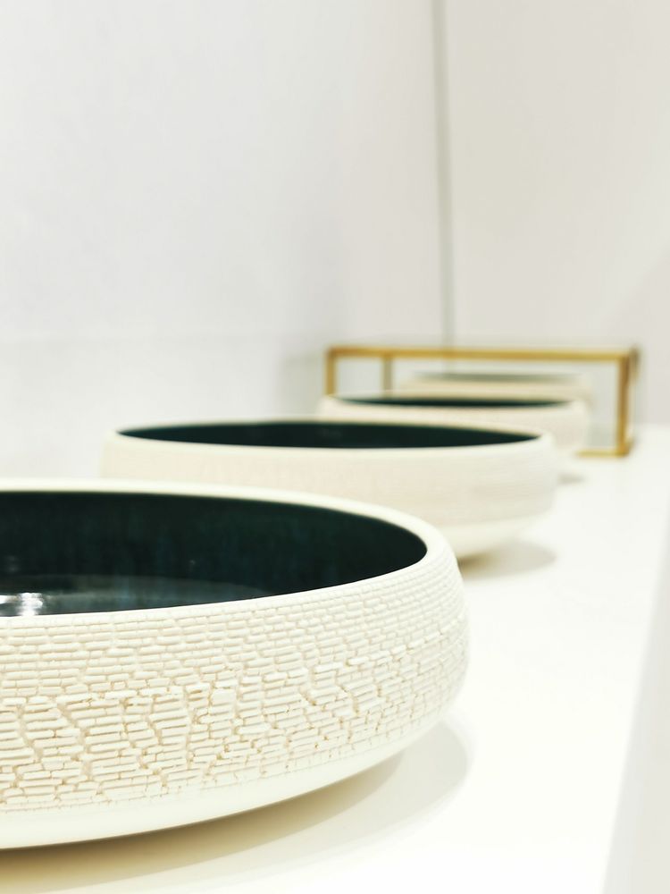 Formal plates - Dish from the Banquise collection - MARION RICHAUME