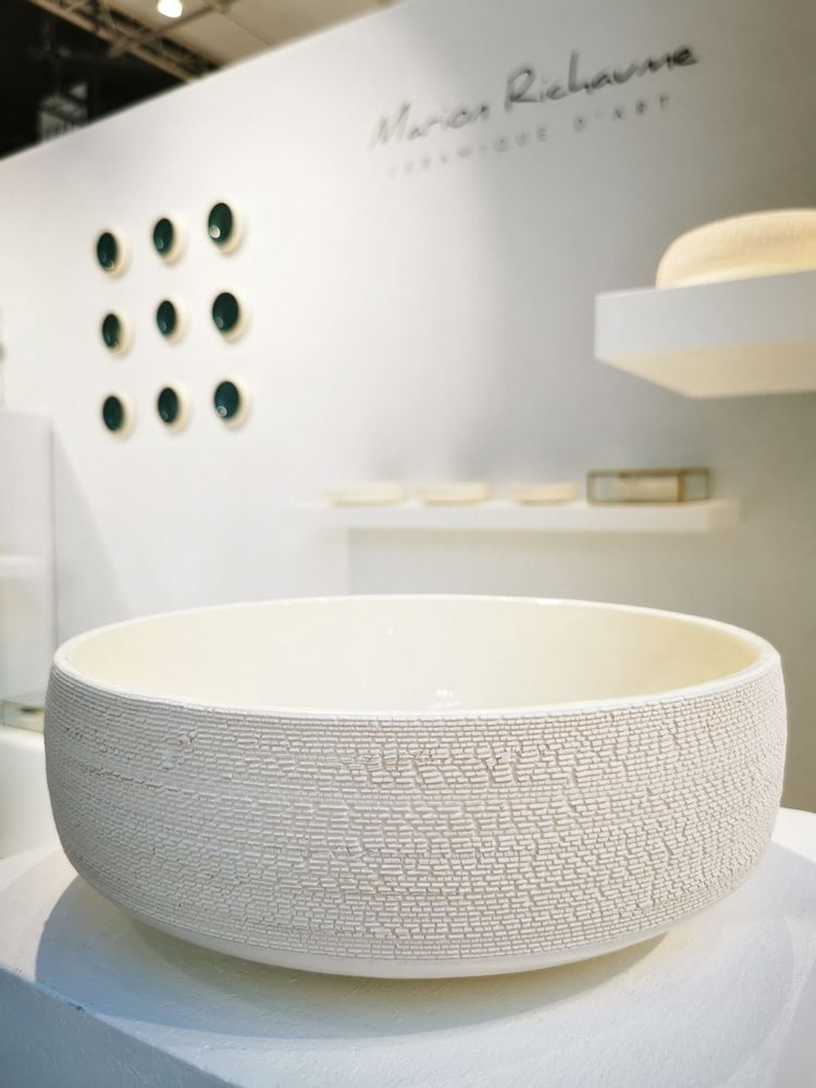Platter and bowls - Frisson vase - MARION RICHAUME