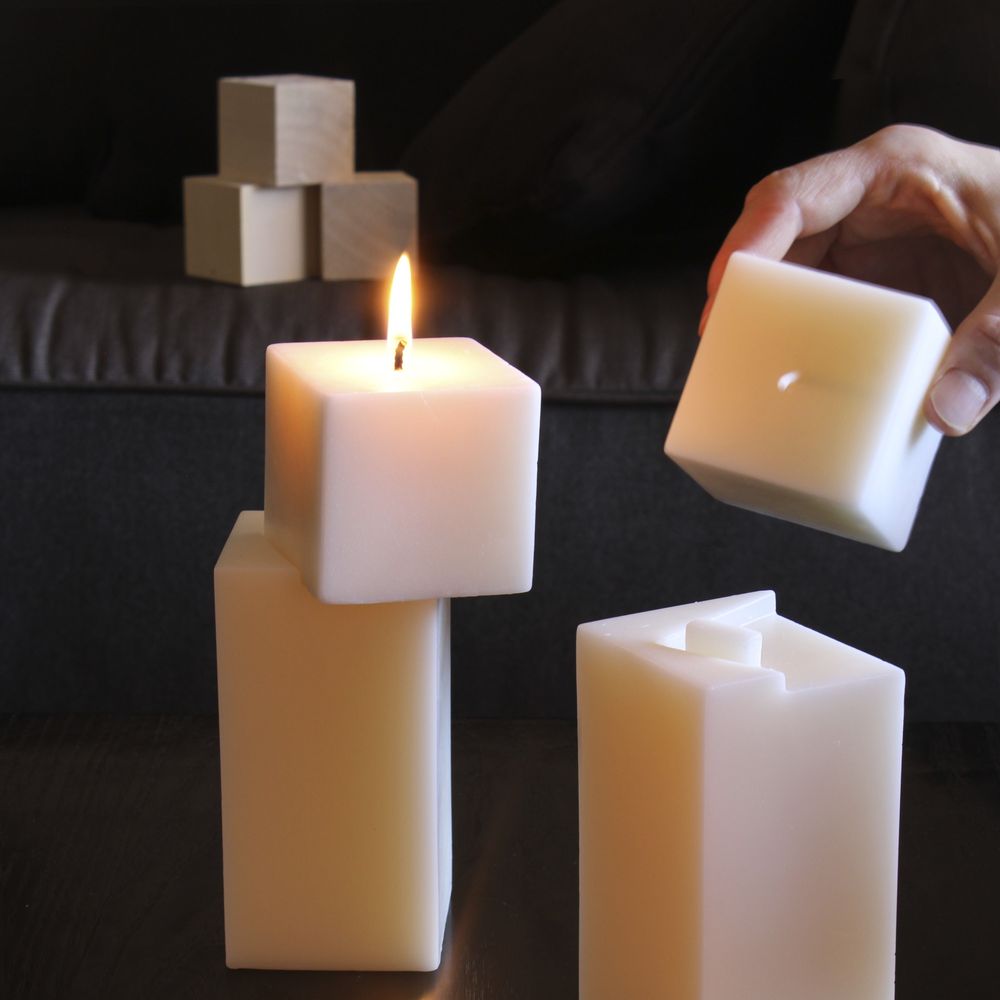 Candles - X-LULU, X-MODULAR, X-BLOCK COLLECTION by Josep Lluis Xuclà - CERABELLA SL