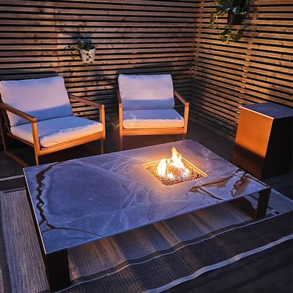 Autres tables  - LoungeCook Table - Deep Blue - ZIBA OUTDOOR