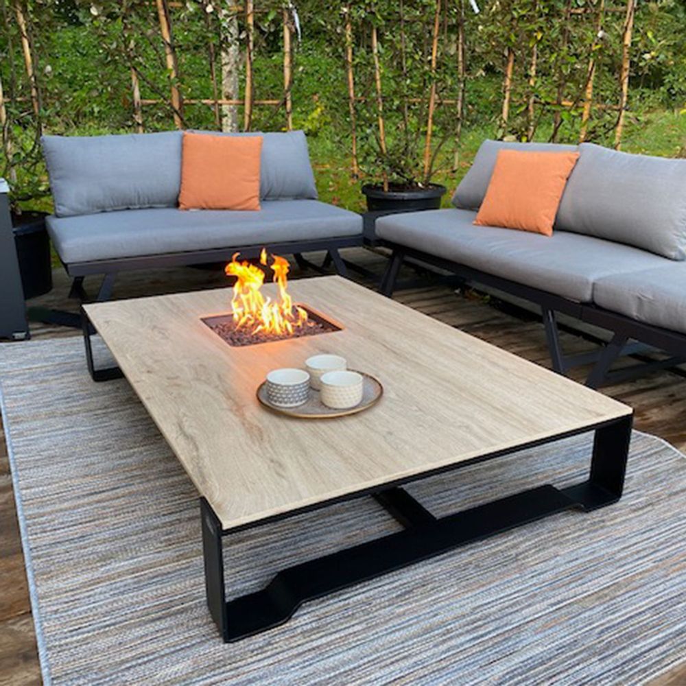 Autres tables  - LoungeCook Table - Classic Wood - ZIBA OUTDOOR