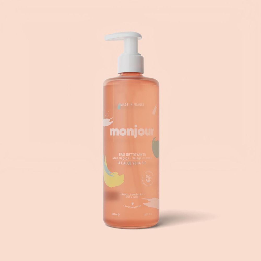 Children's bathtime - Eau nettoyante visage et corps - Pour toute la famille - MONJOUR
