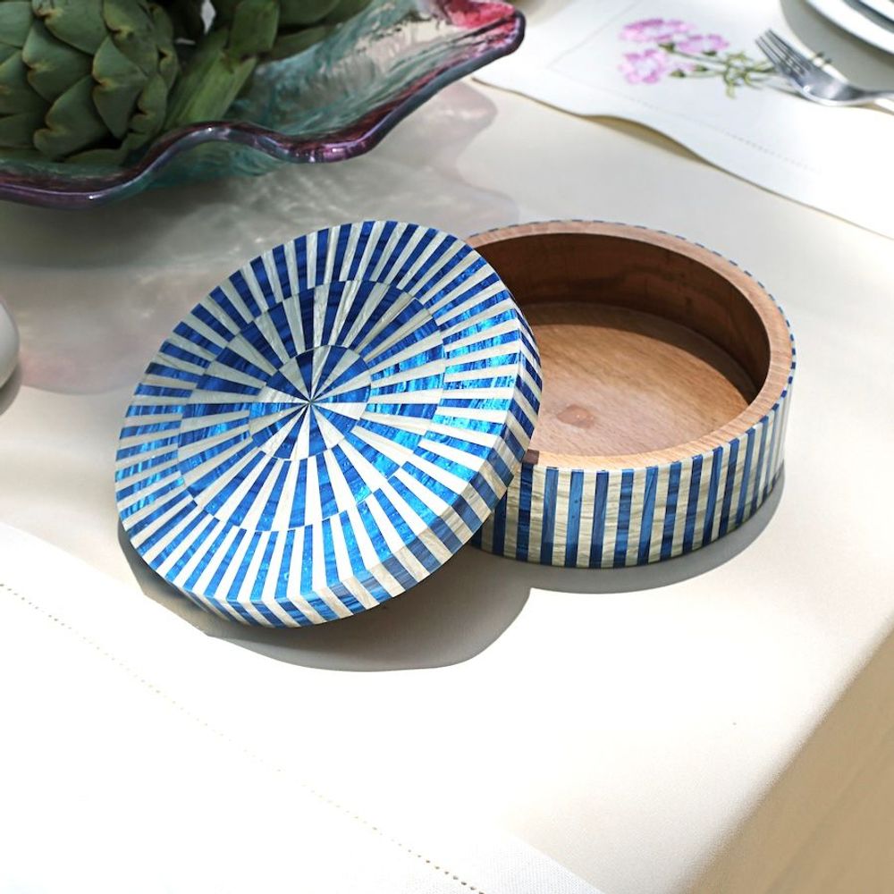 Coffrets et boîtes - Petite boîte en bois en nacre - HYA CONCEPT STORE