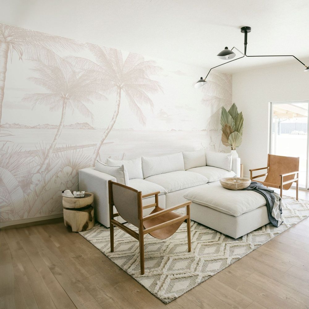 Other wall decoration - Papier peint panoramique Echappée tropicale - ACTE-DECO