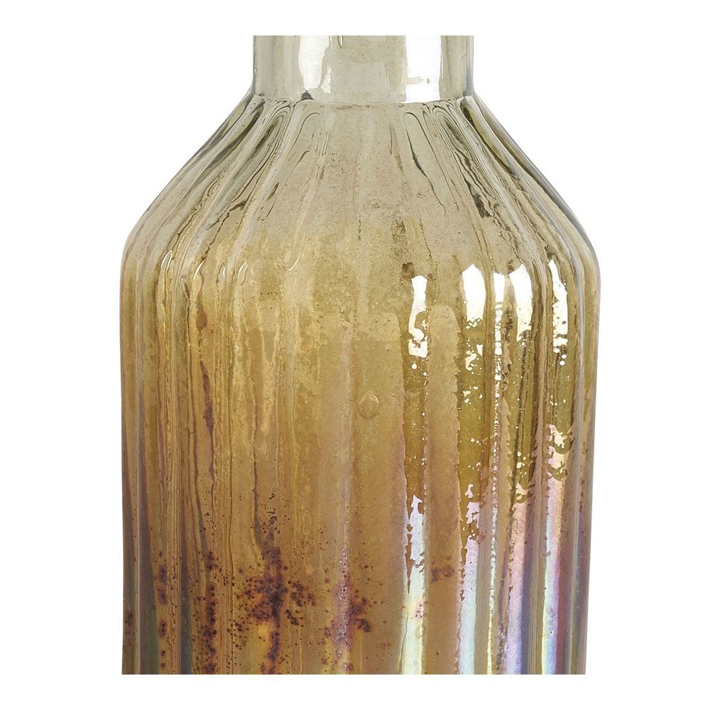 Vases - Vase en verre givré - Ambre - BLANC D'IVOIRE