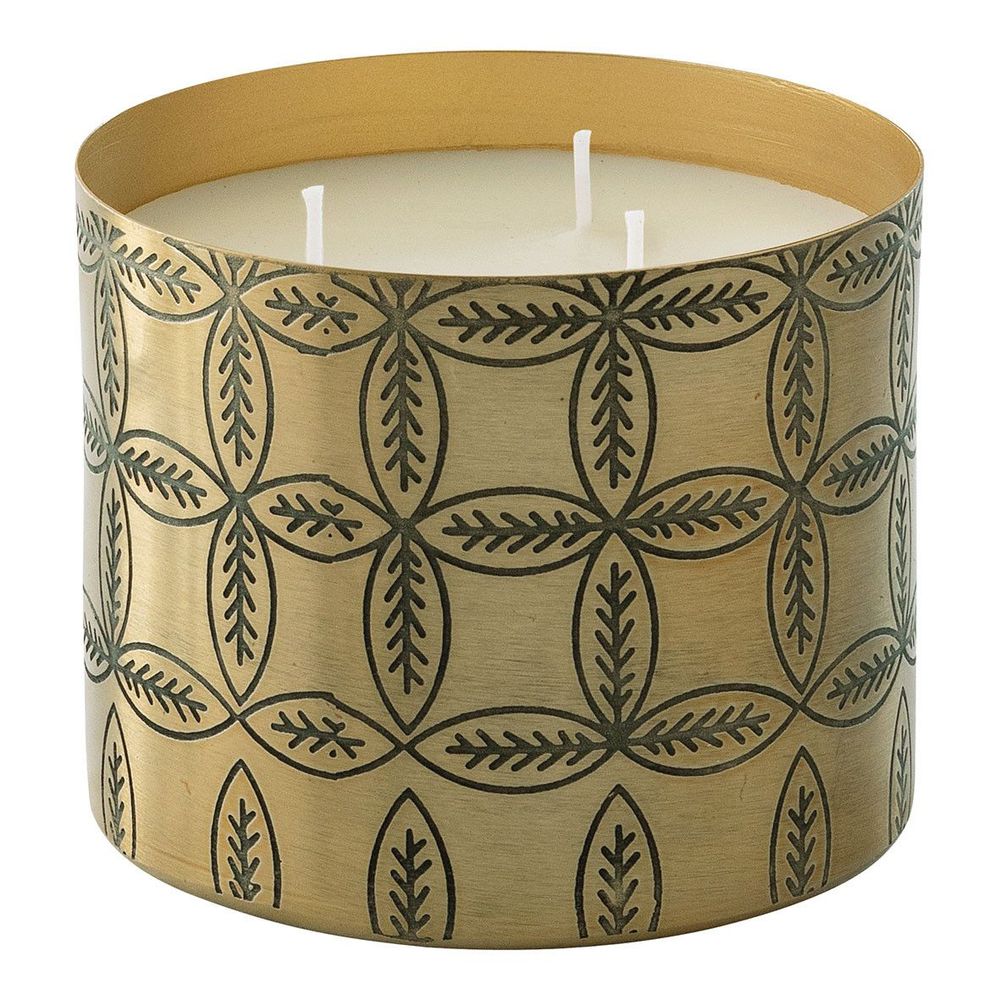 Candles - Scented candle 600 g - Wild Cedar - Small model - 600 g - BLANC D'IVOIRE