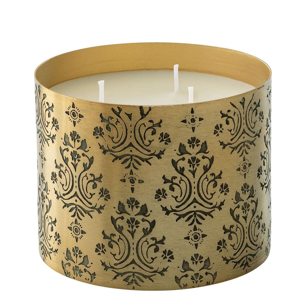 Bougies - Bougie parfumée 600 g - Palais d'Encens - Petit modèle - 600 g - BLANC D'IVOIRE