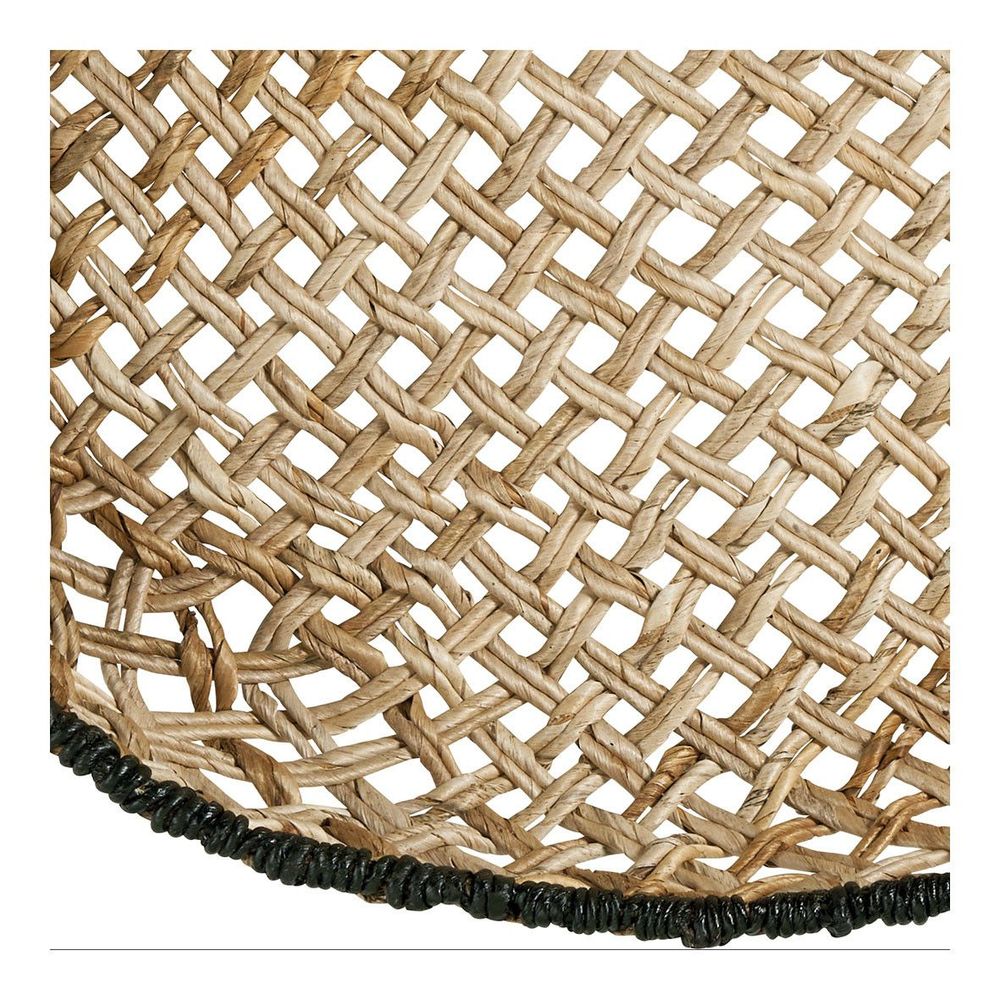 Poster - PAYA wall decoration in abaca - ø 60 cm - BLANC D'IVOIRE