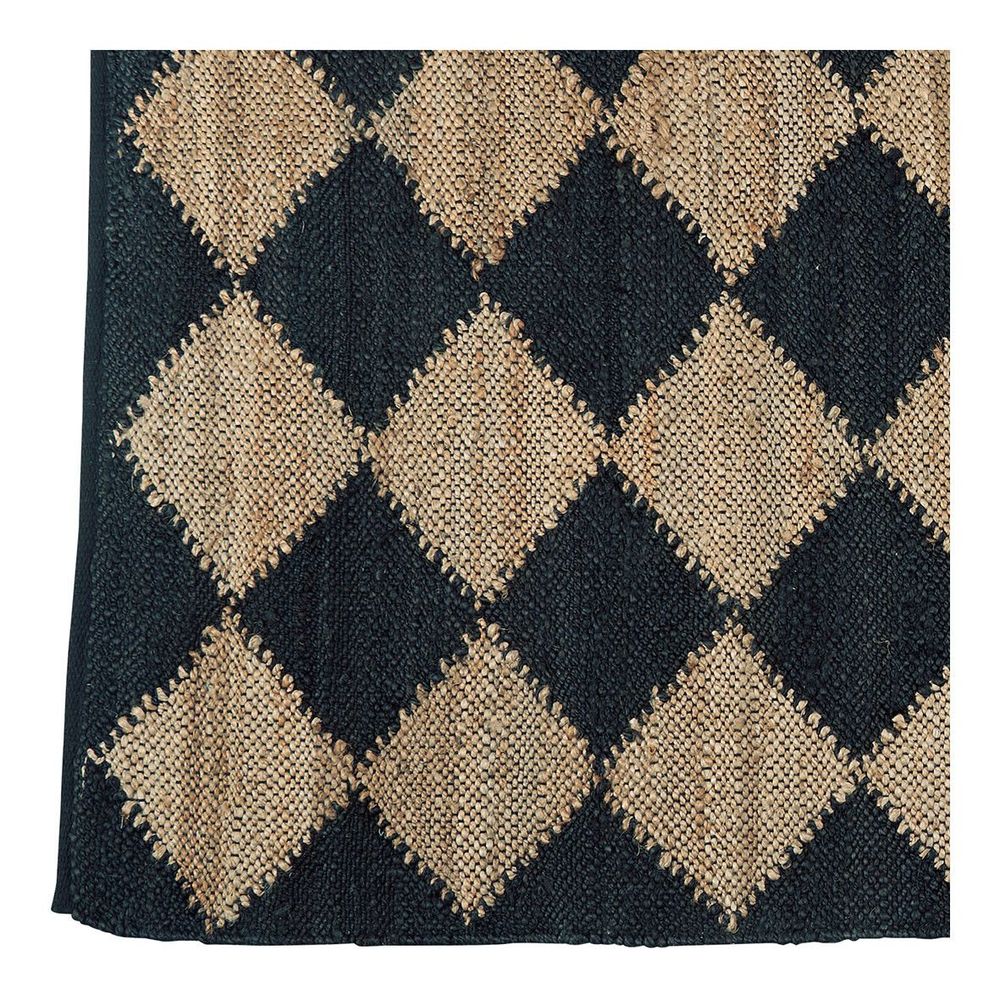 Tapis - Tapis DIAMANT en jute - 300 x 200 cm - BLANC D'IVOIRE