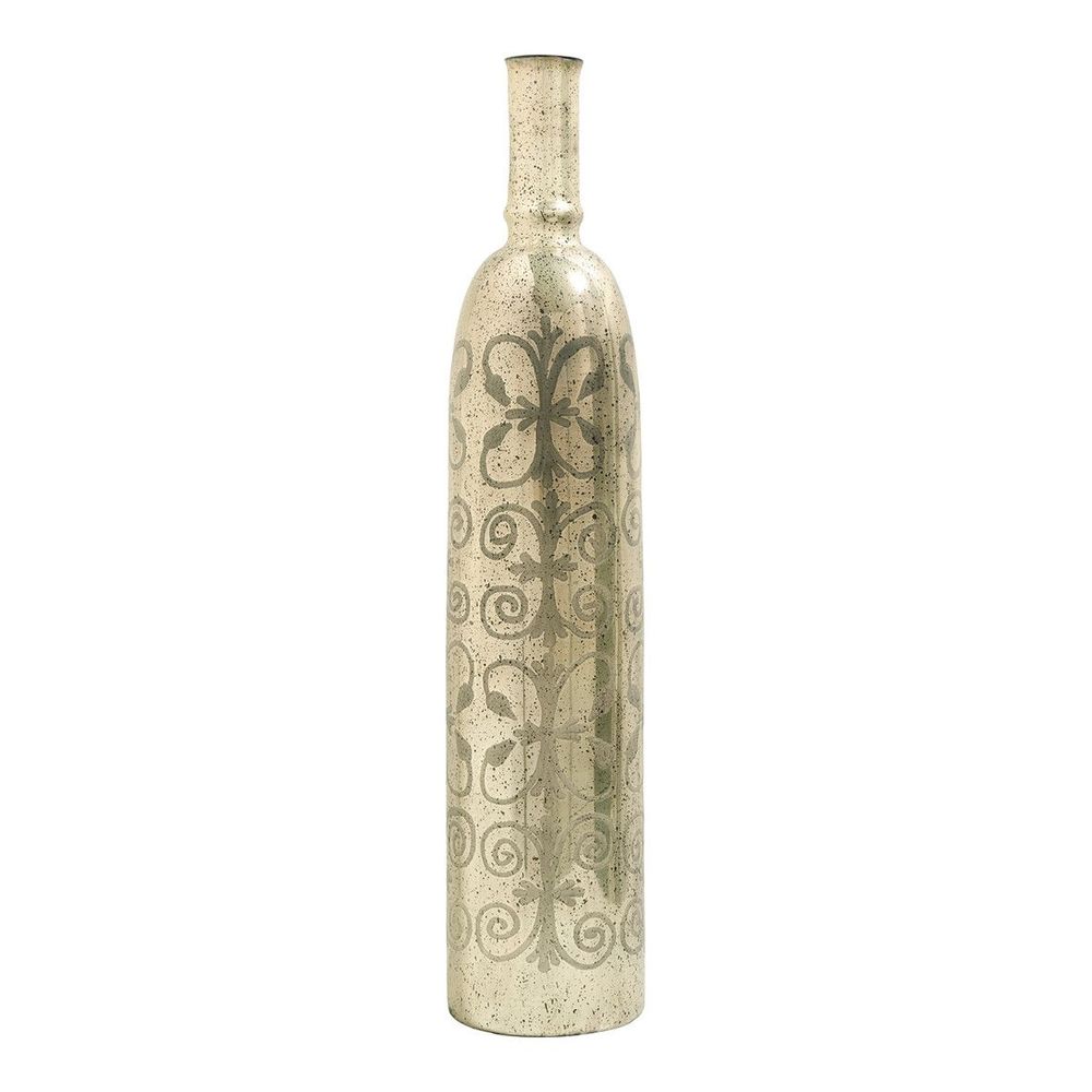 Objets de décoration - Bouteille décorative SOLINE - Moyen modèle - BLANC D'IVOIRE