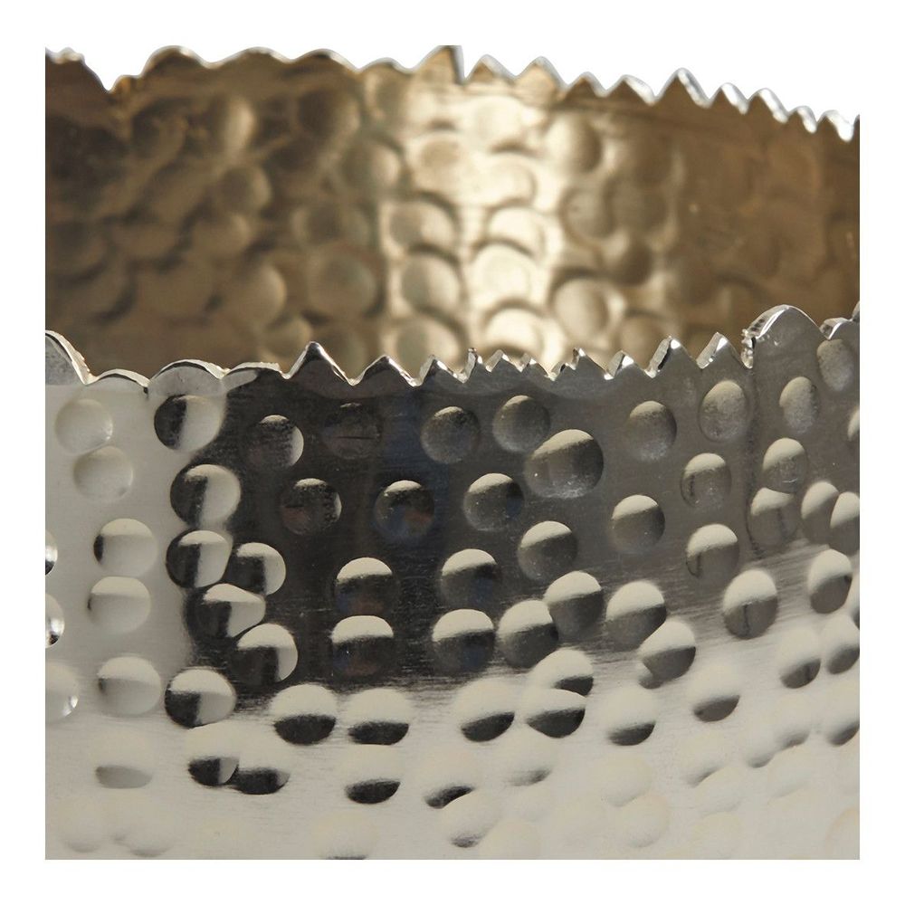 Bougeoirs et photophores - Photophore TEYRAN champagne doré - Moyen modèle - BLANC D'IVOIRE