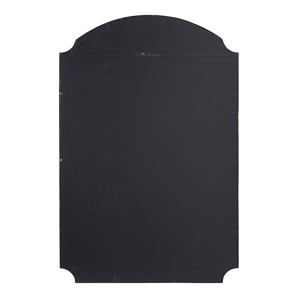 Mirrors - MARGAUX mirror in aged gold metal - H. 120 cm - BLANC D'IVOIRE