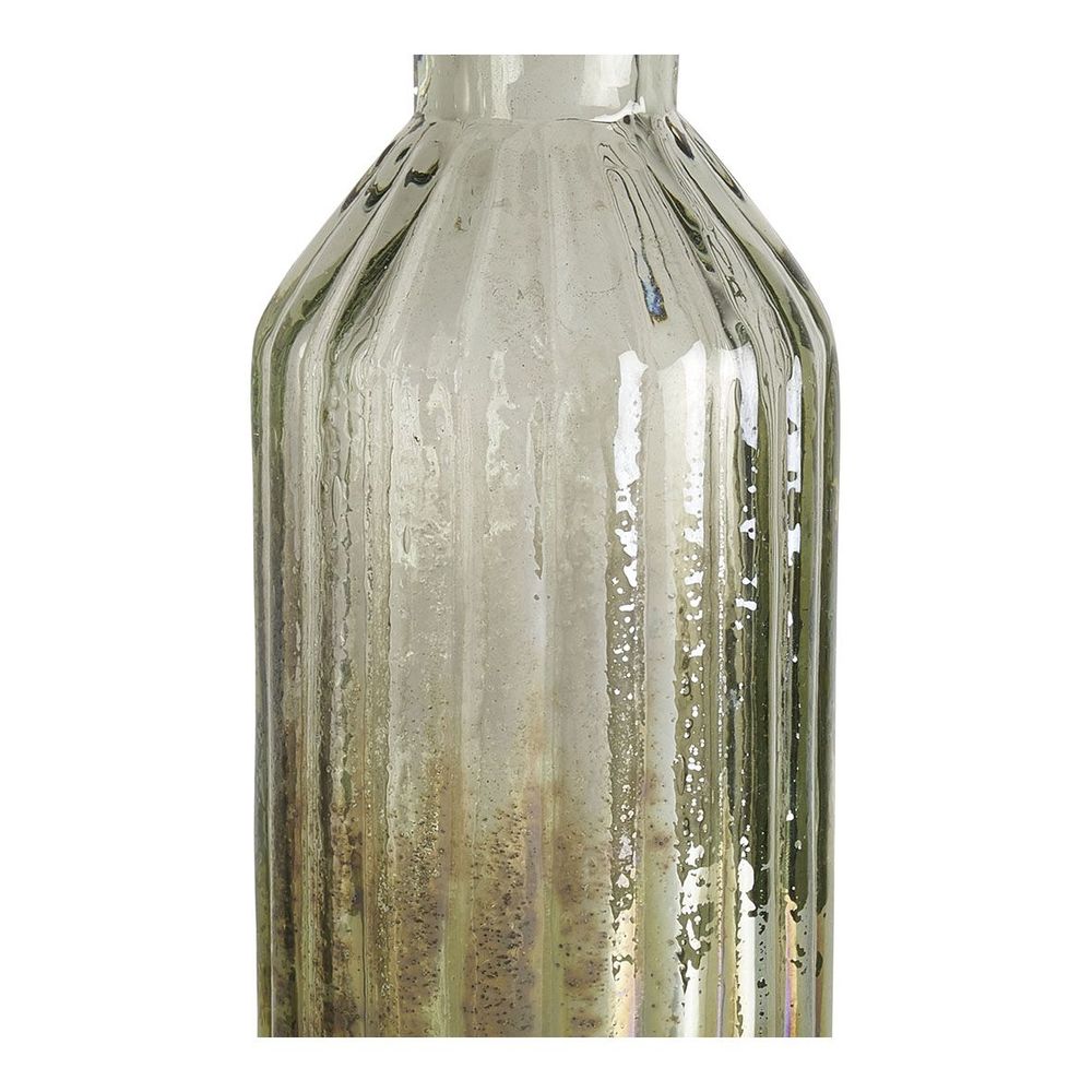 Vases - Vase en verre givré - Mousse - BLANC D'IVOIRE