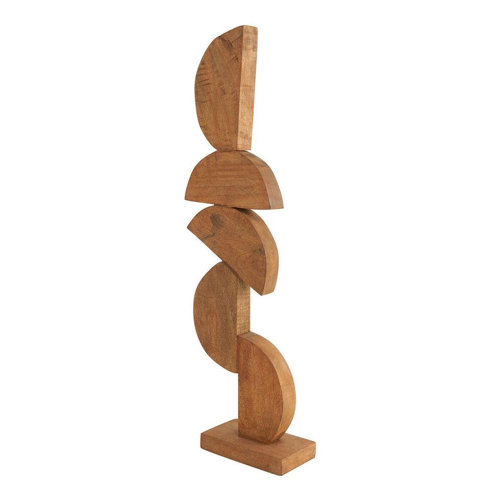 Decorative objects - ASMA statue in mango wood - Large model - 23 x 10 x 74 cm - BLANC D'IVOIRE