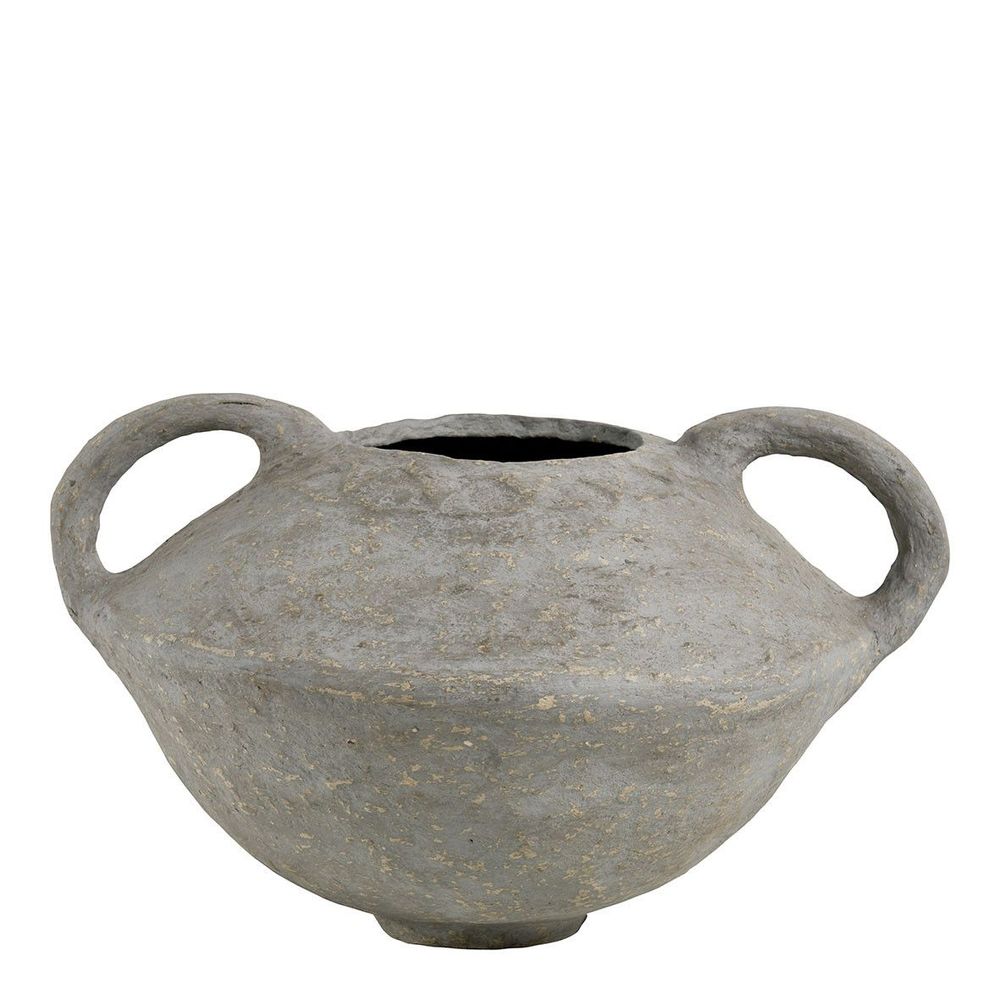 Decorative objects - CALISTA decorative paper mache cup - H. 30 cm - BLANC D'IVOIRE