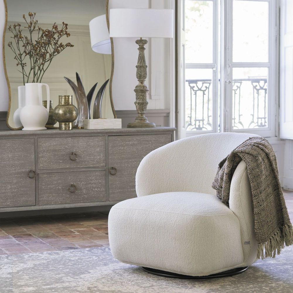 Tapis - Tapis DARYA gris - BLANC D'IVOIRE