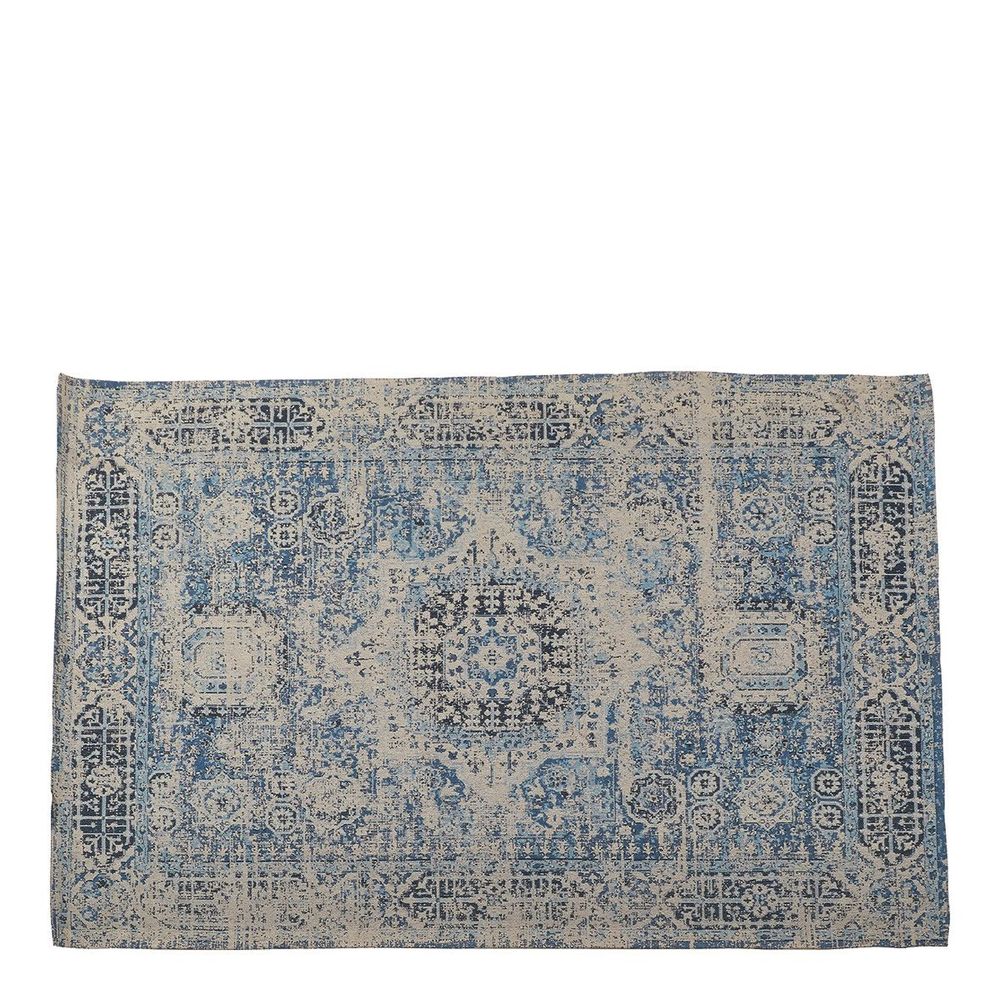 Rugs - ANIK blue rug - BLANC D'IVOIRE