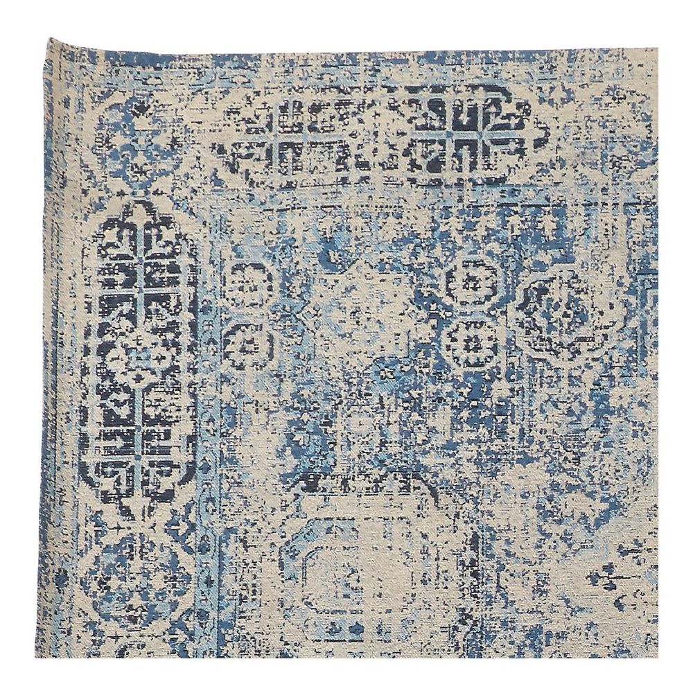 Rugs - ANIK blue rug - BLANC D'IVOIRE