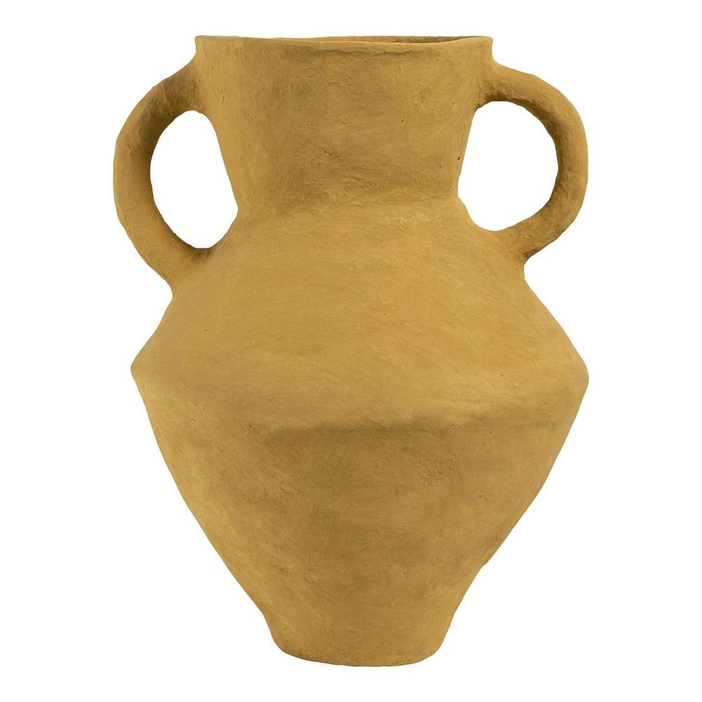 Vases - CALISTA decorative amphora vase in papier maché - ø 45 x 60 cm - BLANC D'IVOIRE