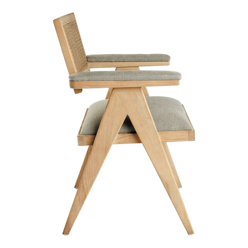 Chaises - Fauteuil COLBY haut beige - BLANC D'IVOIRE