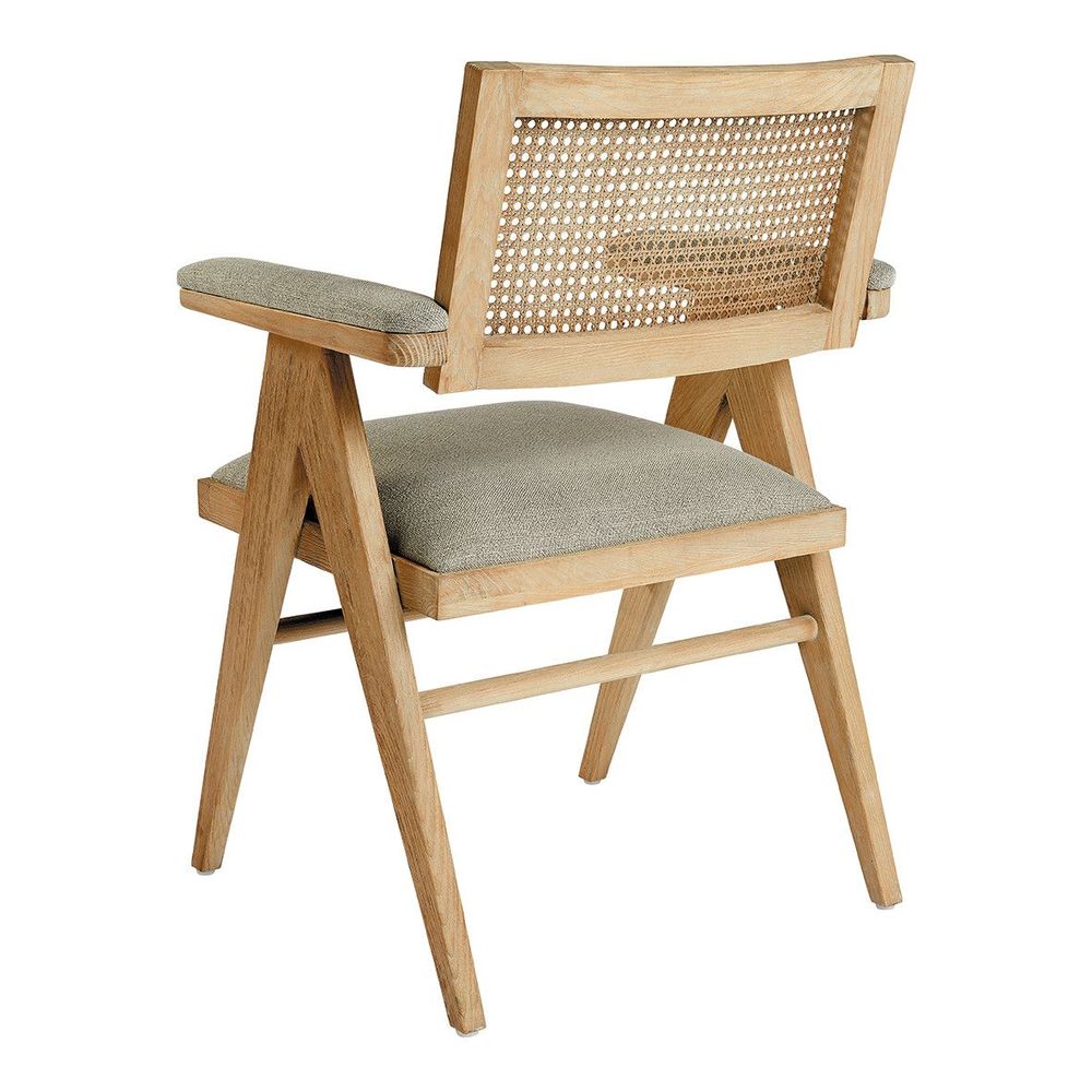 Chaises - Fauteuil COLBY haut beige - BLANC D'IVOIRE