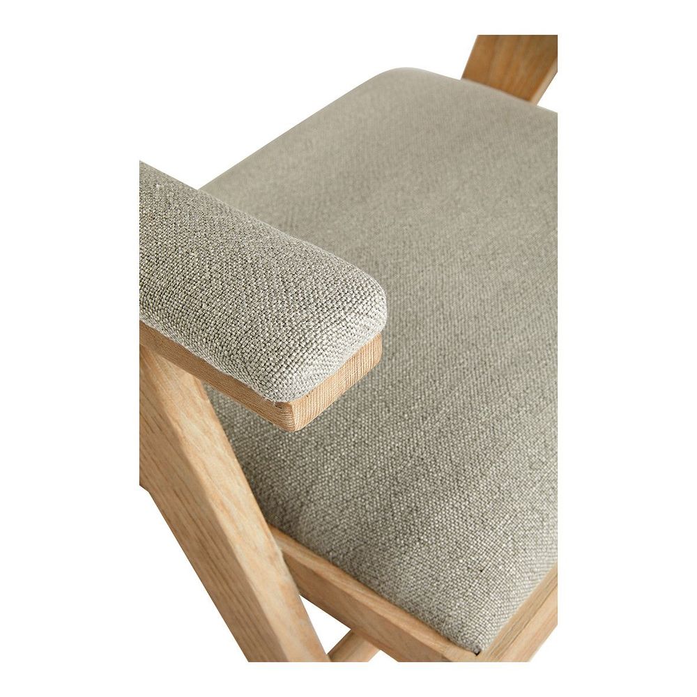 Chaises - Fauteuil COLBY haut beige - BLANC D'IVOIRE