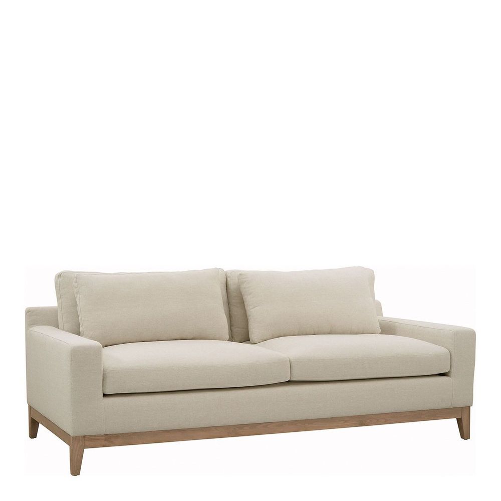 Sofas - LEONORE sofa in linen blend - Ecru - BLANC D'IVOIRE