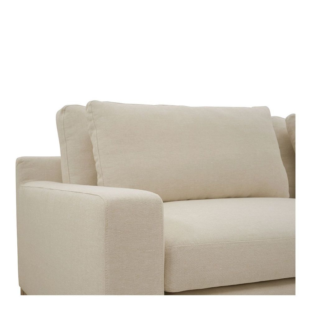 Sofas - LEONORE sofa in linen blend - Ecru - BLANC D'IVOIRE