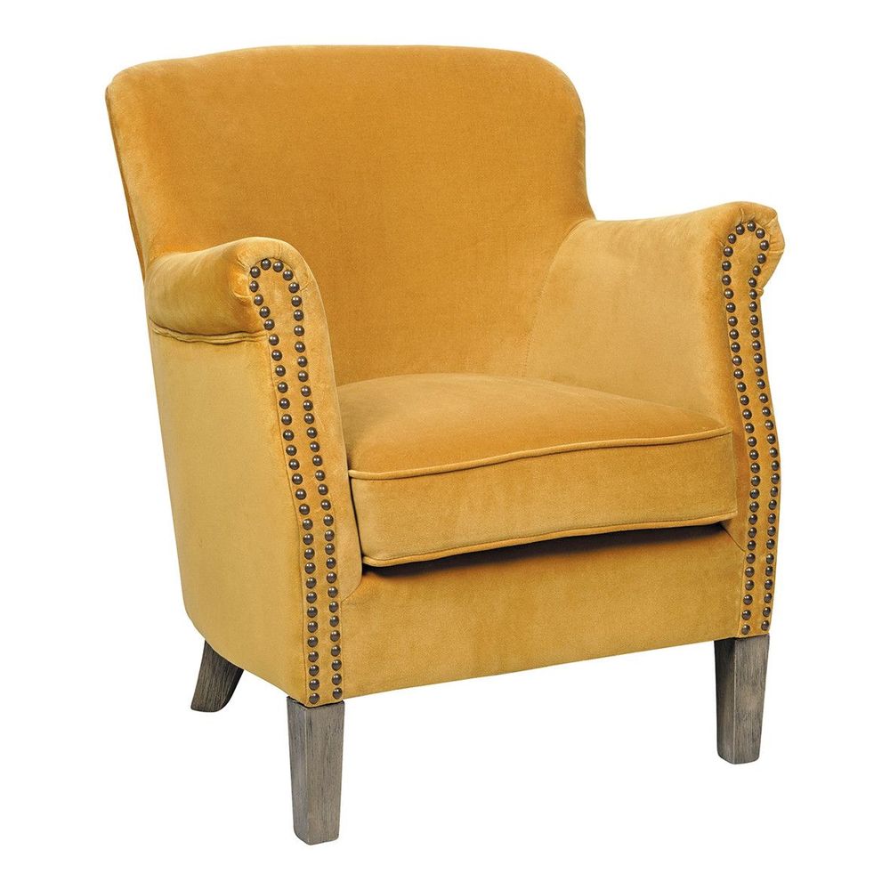 Armchairs - CLAUDE armchair saffron - BLANC D'IVOIRE