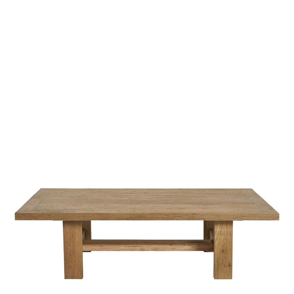 Coffee tables - MARCELLE light oak coffee table - BLANC D'IVOIRE