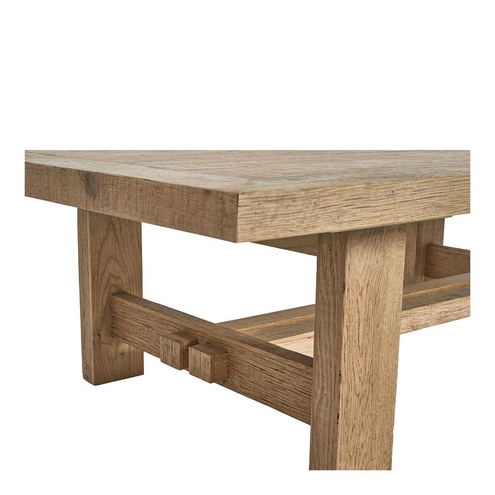 Coffee tables - MARCELLE light oak coffee table - BLANC D'IVOIRE