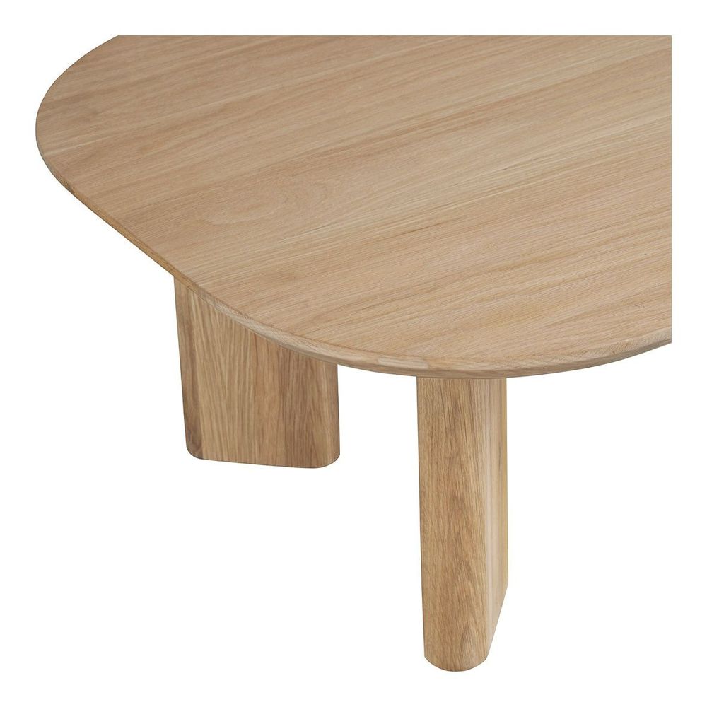 Other tables - SIMONA light oak coffee table - BLANC D'IVOIRE