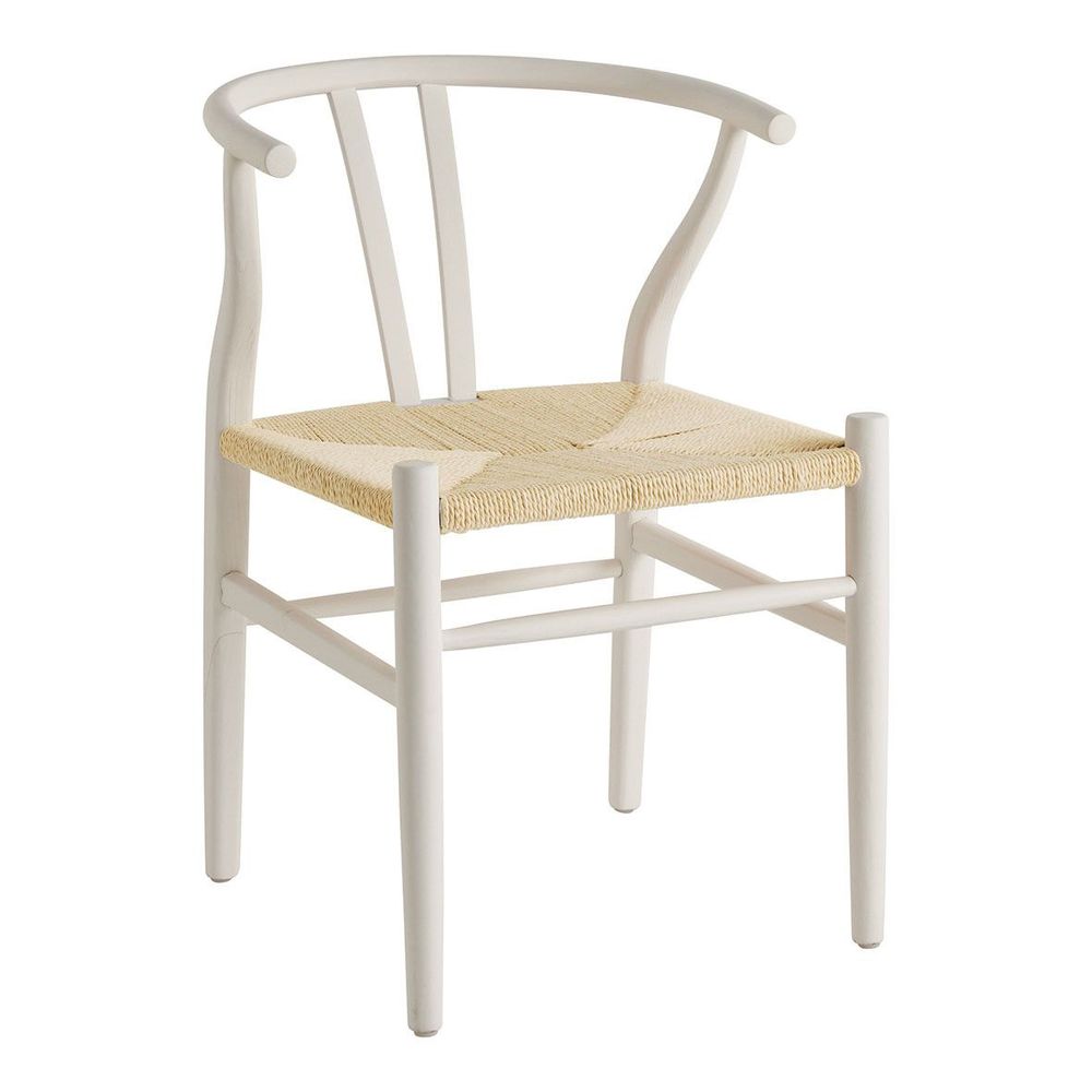 Chairs - NJORD chair - White ash - BLANC D'IVOIRE
